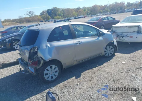 2007 Toyota Yaris из США, поврежденный, VIN JTDJT923475103104